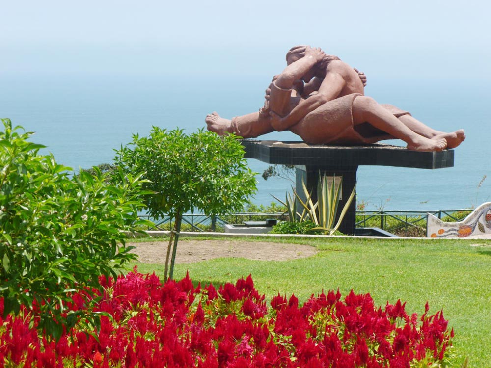 Miraflores Love Park Private Lima tours with Sara